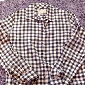 Gingham Button Down Shirt